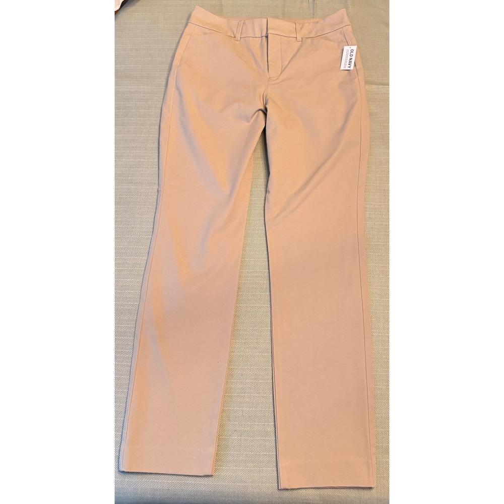 Old Navy Factory High Rise Pixie Skinny Slim Pant Khaki  Trousers